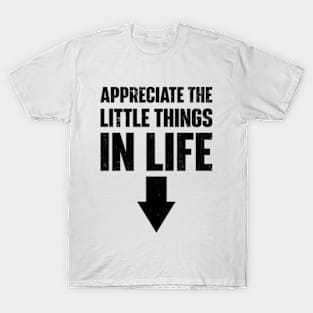 Appreciate The Small Things In Life T-Shirt